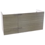ACF L412LC 47 Inch Wall Mount Larch Canapa Double Bathroom Vanity Cabinet